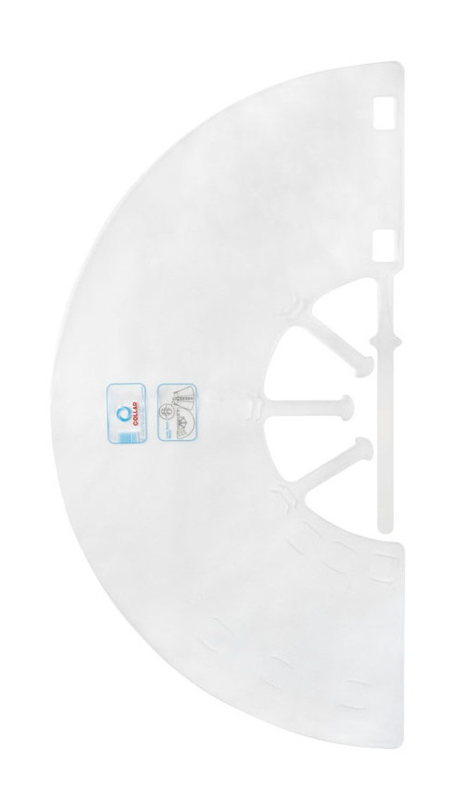 Комір пластиковий "Dog Extremе" для собак і кішок, розмір М (А:38-44см, В:20см)