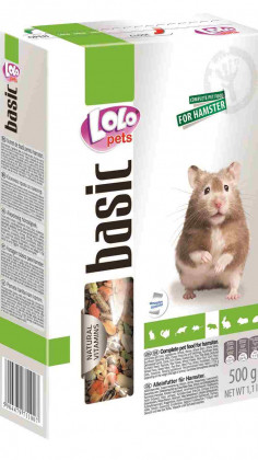 Корм для хом'ячків 500 гр "Lolopets"71100