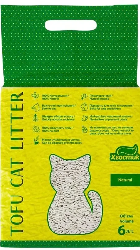 Наповнювач Хвостик ТОФФУ Класік 2.6кг/6літрів