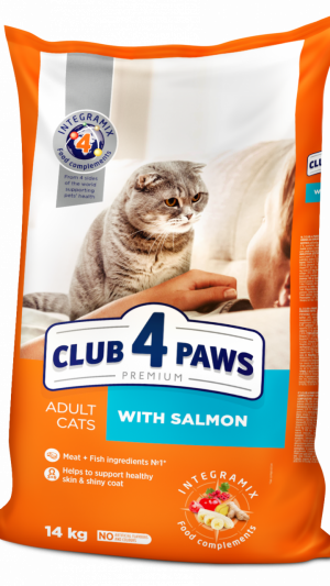 CAP Premium сухий корм для котів з лососем (14)