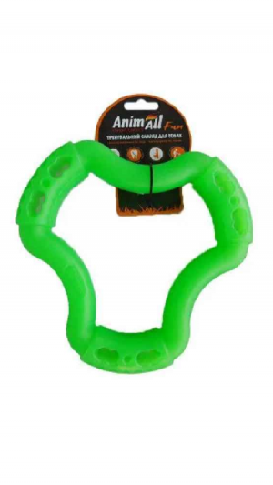 Іграшка Кільце 6 сторін 15 см, зелений. 88215