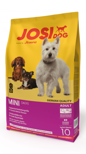 JosiDog Mini (10), сухий корм для дорослих собак малих порід.
