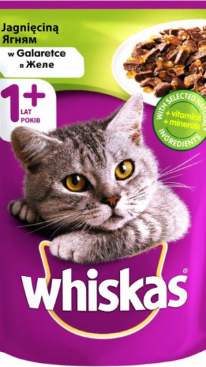 Whiskas з  ягням у желе 85 г
