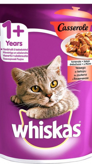 Whiskas з яловичиною 0,85г