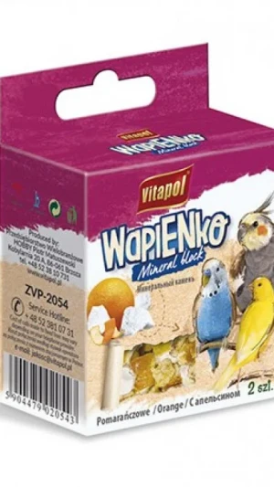 ВІТАПУЛ крейда для папуг, апельсин 35г 20543